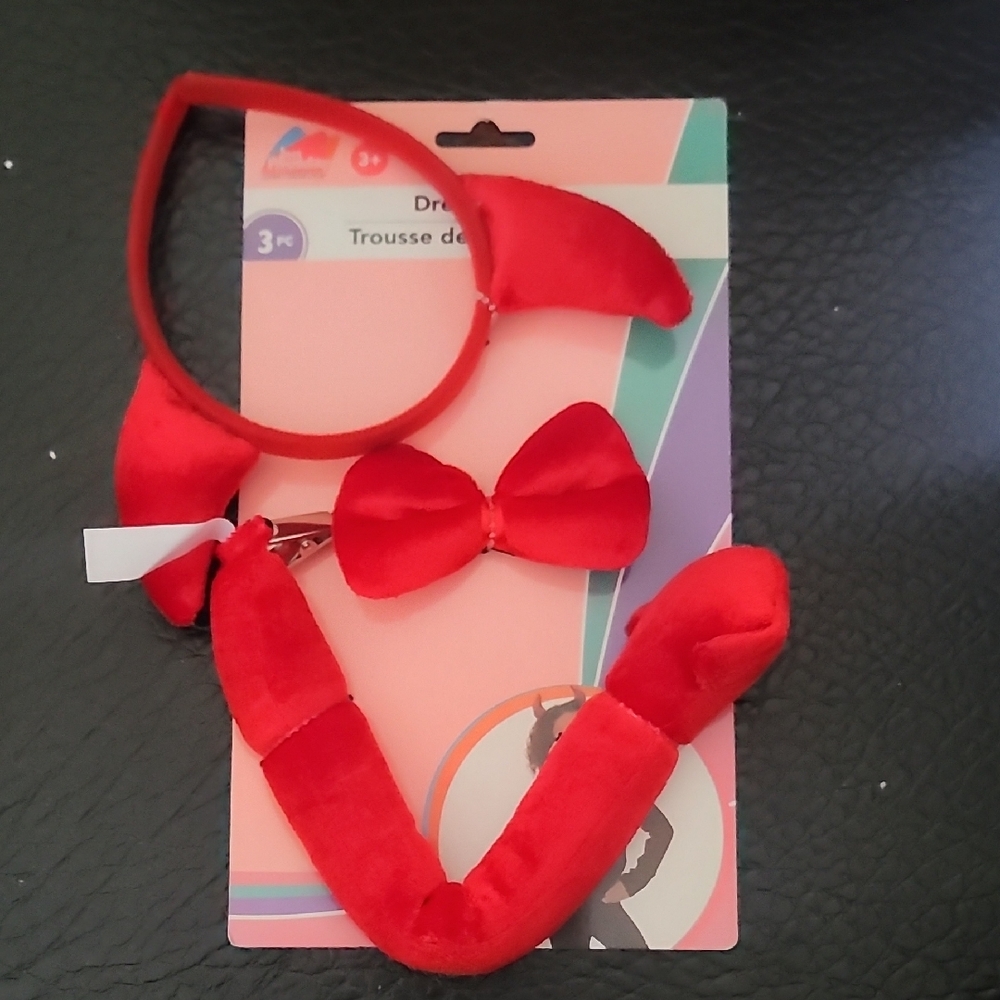 Red Animal Costume Set
